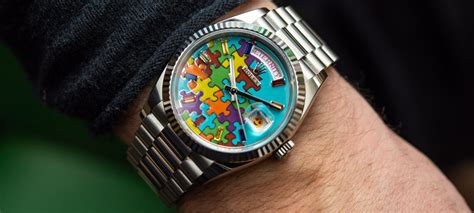 autism rolex watch|rolex jigsaw puzzle dial.